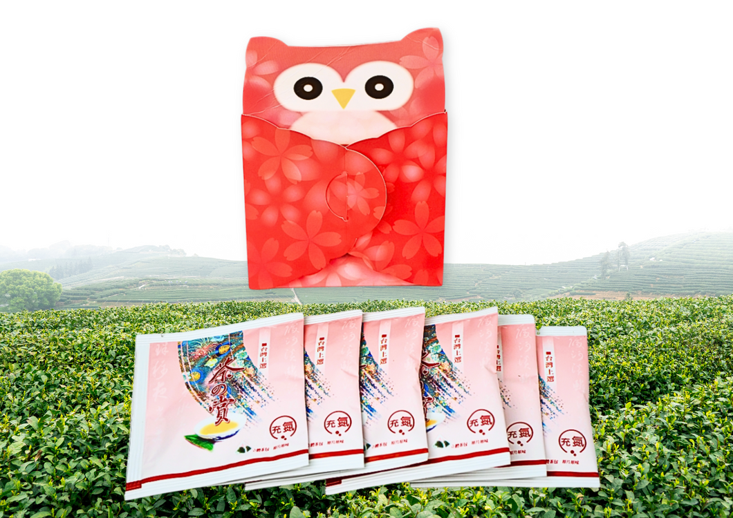 【大山茶芸】日月潭紅茶ティーバッグ（6包入）