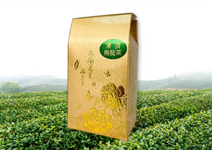 【大山茶芸】凍頂烏龍茶75g（黄色）