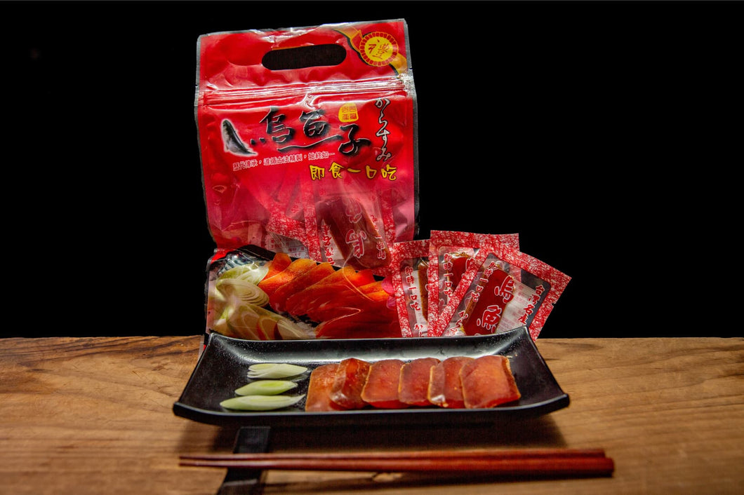 【台湾産・一口サイズ・150g】高級珍味！本場天然一口カラスミ※送料無料