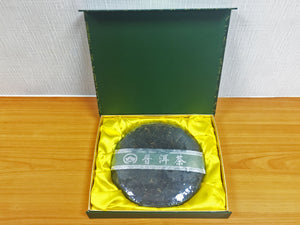 プーアル痩健美茶 餅茶 (円盤型大、直径約20cm)