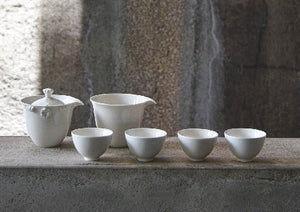【九份茶坊】金銀花シリーズ茶器セット ( 4杯 )