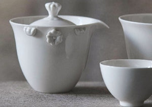 【九份茶坊】金銀花シリーズ茶器セット ( 4杯 )